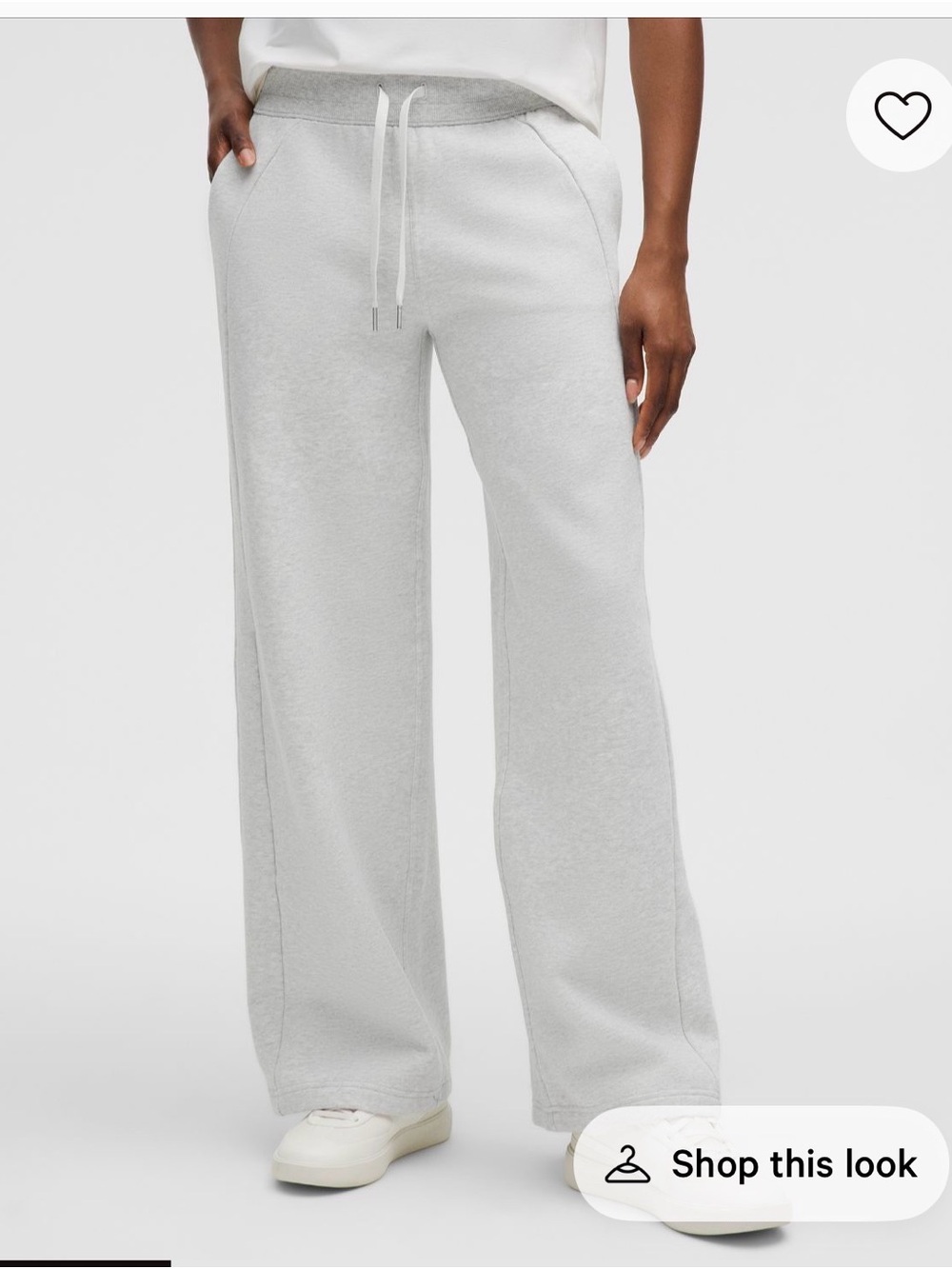 lululemon Scuba midrise wide leg pant